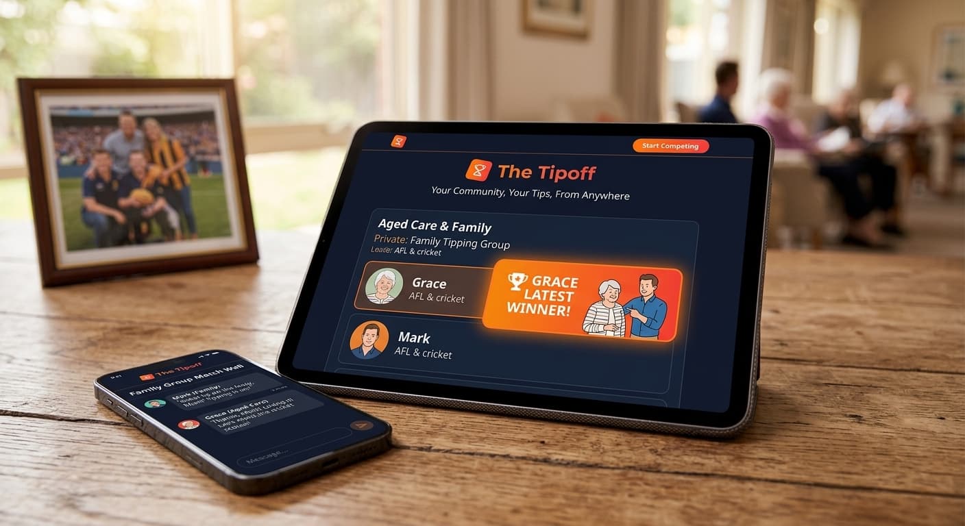 How to Keep a Parent or Grandparent in Aged Care Connected to the Sports They Love