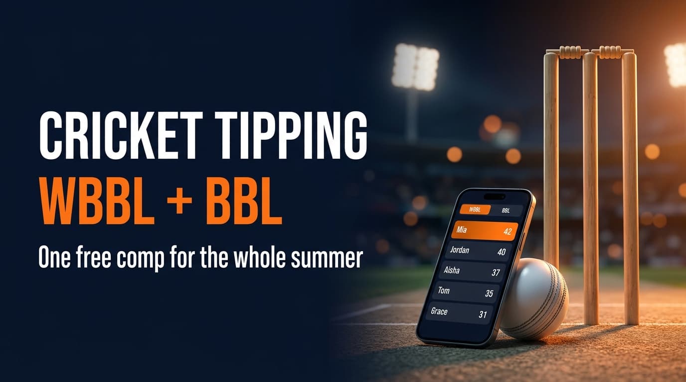 Cricket Tipping This Summer: One Free Comp for the WBBL and BBL|16